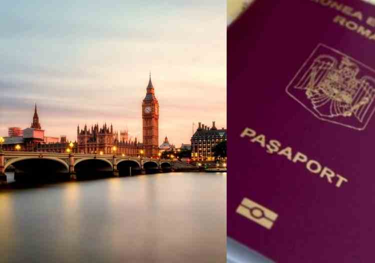 Doar cu pașaportul în Marea Britanie, începând cu 1 octombrie