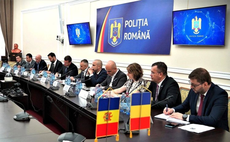 Conducerea Inspectoratului General al Poliției în vizită oficială la Poliția din România