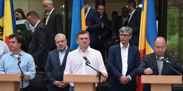 Vicepremierul Nicu Popescu la Odesa: „Curajul astăzi are un nume, iar acest nume este Ucraina. Libertatea Ucrainei este și Libertatea noastră”