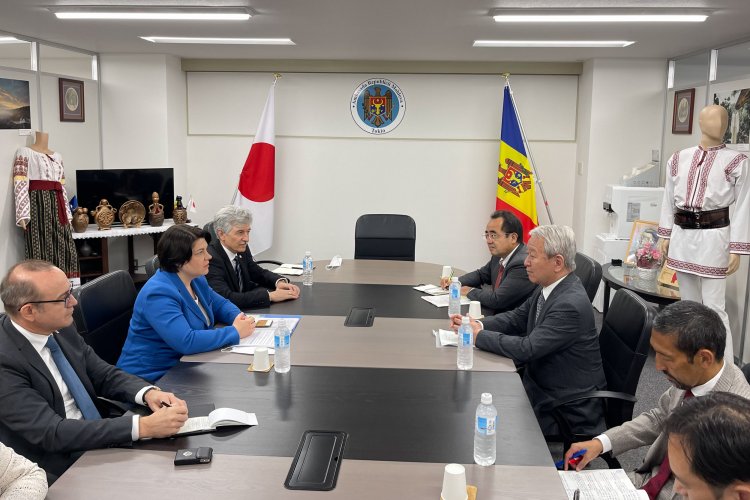 Natalia Gavrilița a avut o întrevedere cu Președintele JICA, Akihiko Tanaka