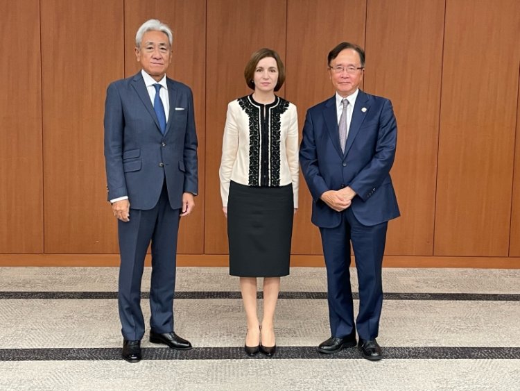 La Tokyo, șefa statului a invitat oamenii de afaceri japonezi să investească în Republica Moldova