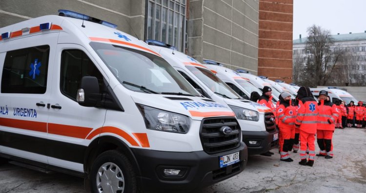 Echipele de asistență medicală urgentă din țară au primit ambulanțe noi