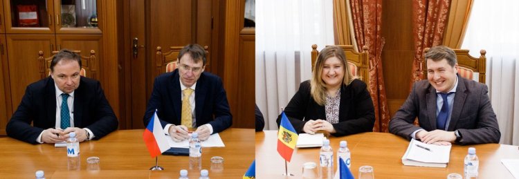 Autoritățile de la Praga sprijină avansarea parcursului european al Republicii Moldova și pregătirile pentru Summit-ul Comunității Politice Europene discutate cu oficialul ceh