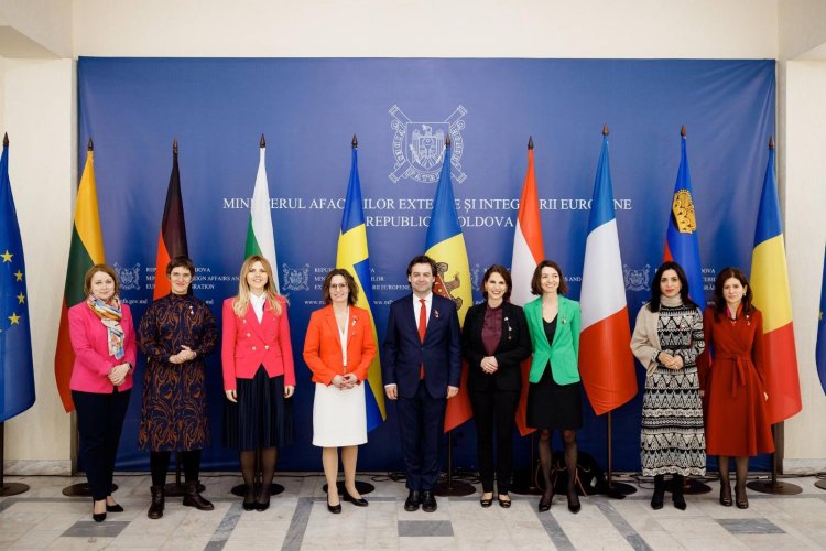 MAEIE a găzduit o delegația de femei ministre și secretare de stat responsabile de afaceri europene