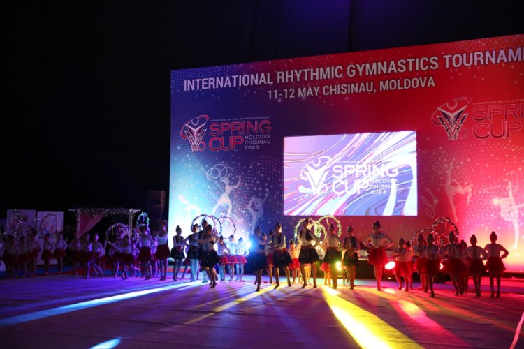 Peste 400 de gimnaste din țară și de peste hotare participă la Turneul Internațional „SPRING CUP”, ediția 2023