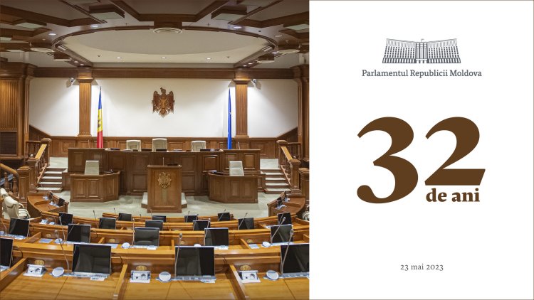 Parlamentul Republicii Moldova împlinește 32 de ani