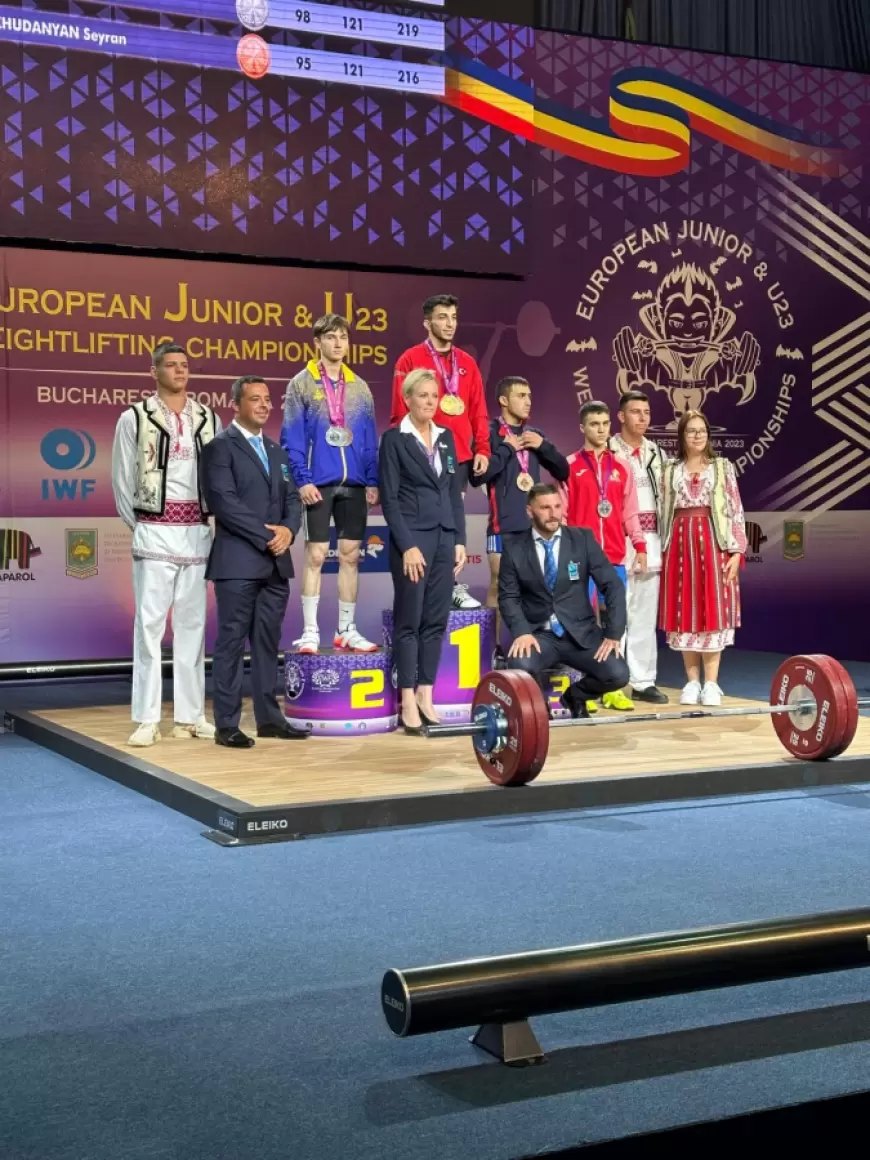 Medalie de argint pentru Republica Moldova la Campionatul European de Haltere pentru Tineri cu vârsta U 20-U 23