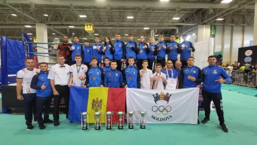 Republica Moldova a obținut șase medalii de aur, șase de argint și trei de bronz la Campionatul European de Kickboxing WAKO