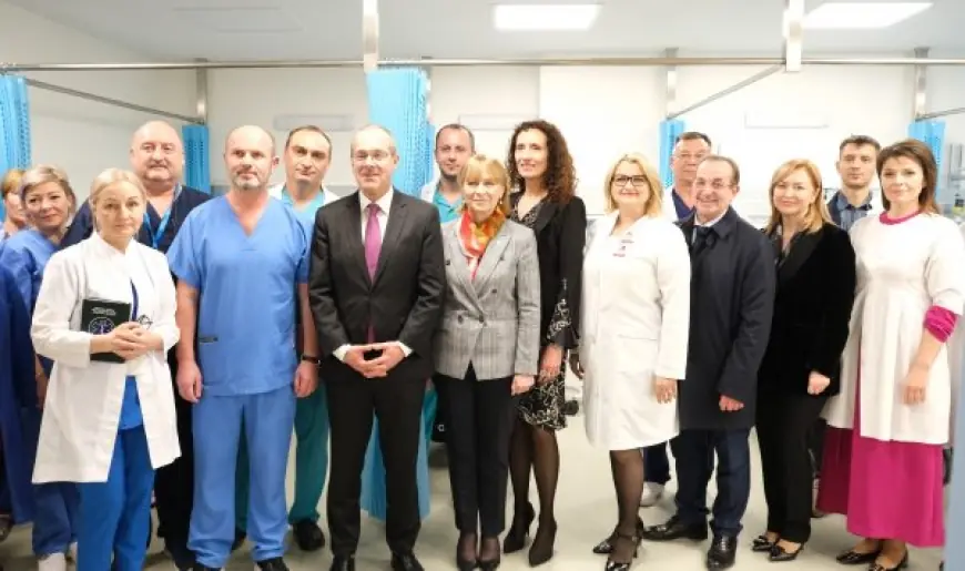 Directorul Biroului Regional al OMS pentru Europa a vizitat Unitatea Primiri Urgențe a Institutului de Medicină Urgentă