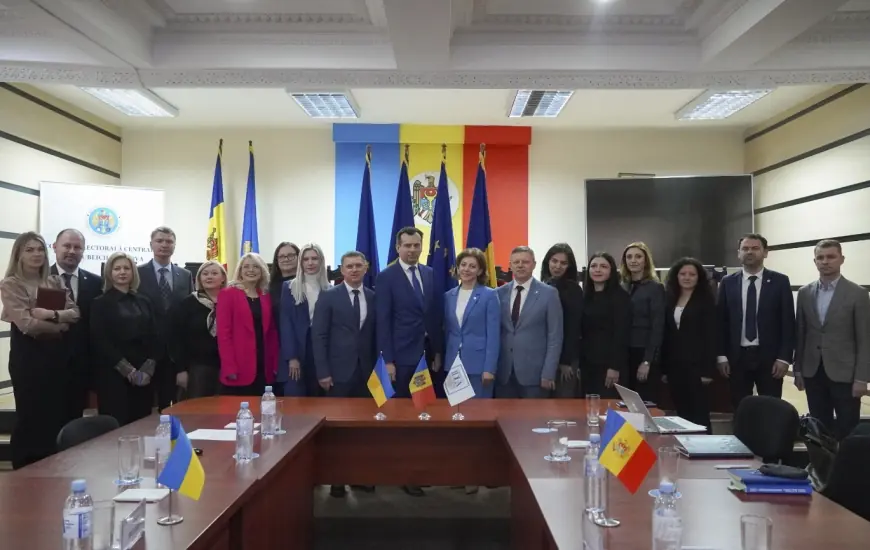 CEC a Ucrainei este interesată de experiența Republicii Moldova privind organizarea și desfășurarea alegerilor în afara țării